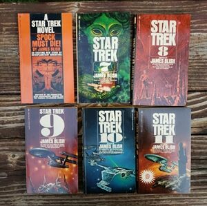 Star Trek Lives 2! Book Set 7-11 & SPOCK MUST DIE